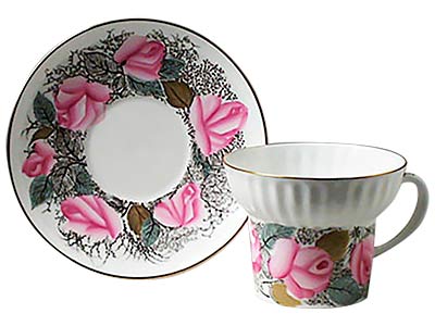 Good Morning Tea Cup And Saucer Porcelain Cups And Saucers