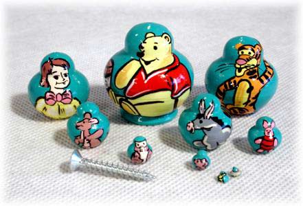 Buy Mini Winne the Pooh 10pc./1.75" at GoldenCockerel.com