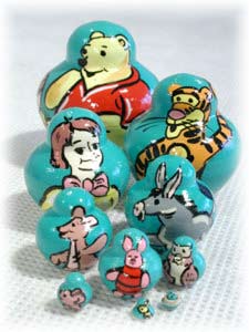 Buy Mini Winne the Pooh 10pc./1.75" at GoldenCockerel.com