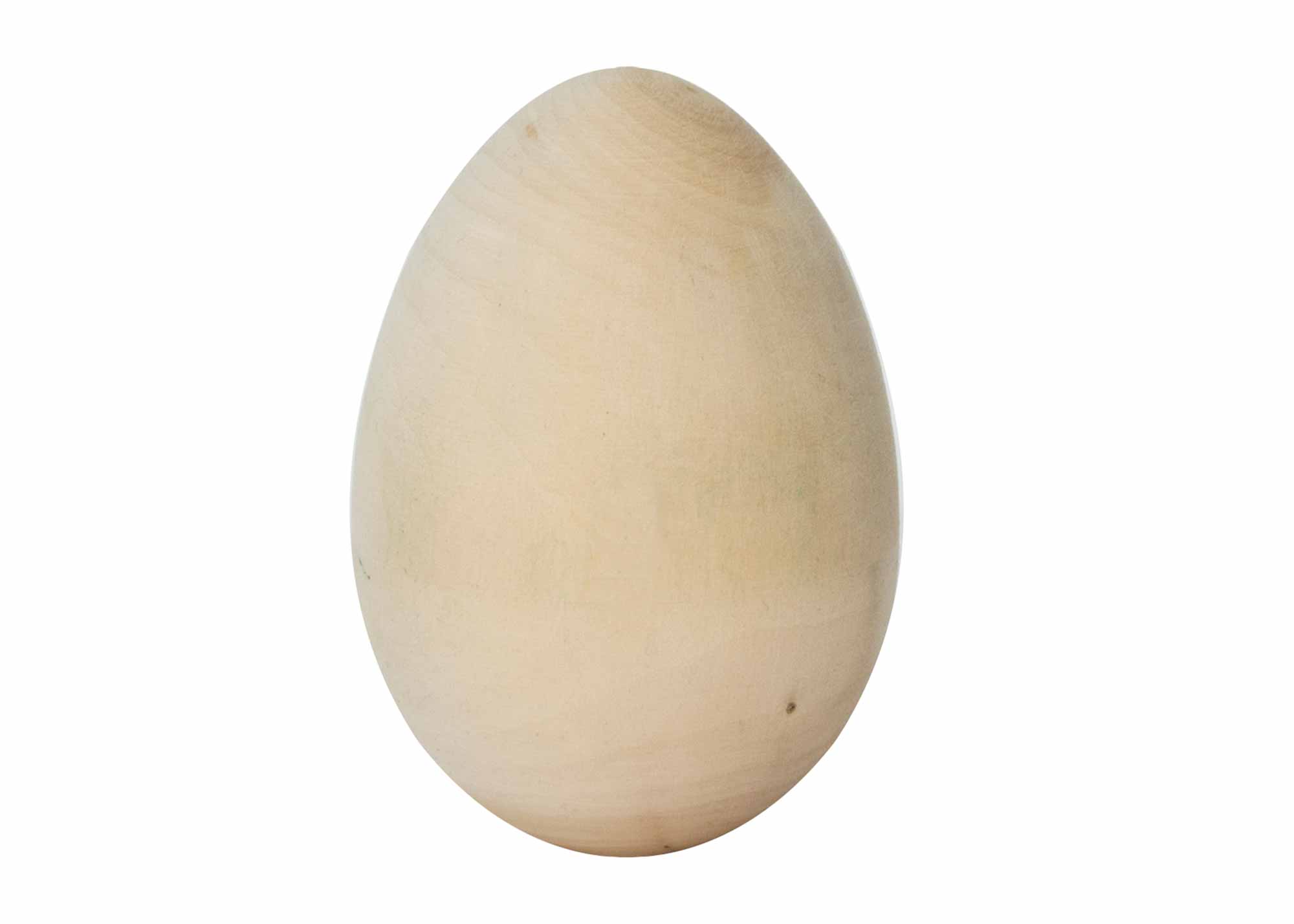 4-1/4 Wooden Goose Egg 