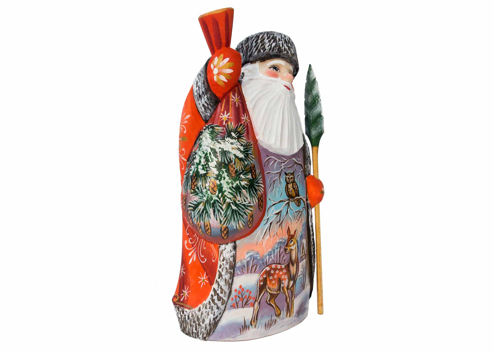 Buy Forester Santa Carved Father Frost 8" at GoldenCockerel.com