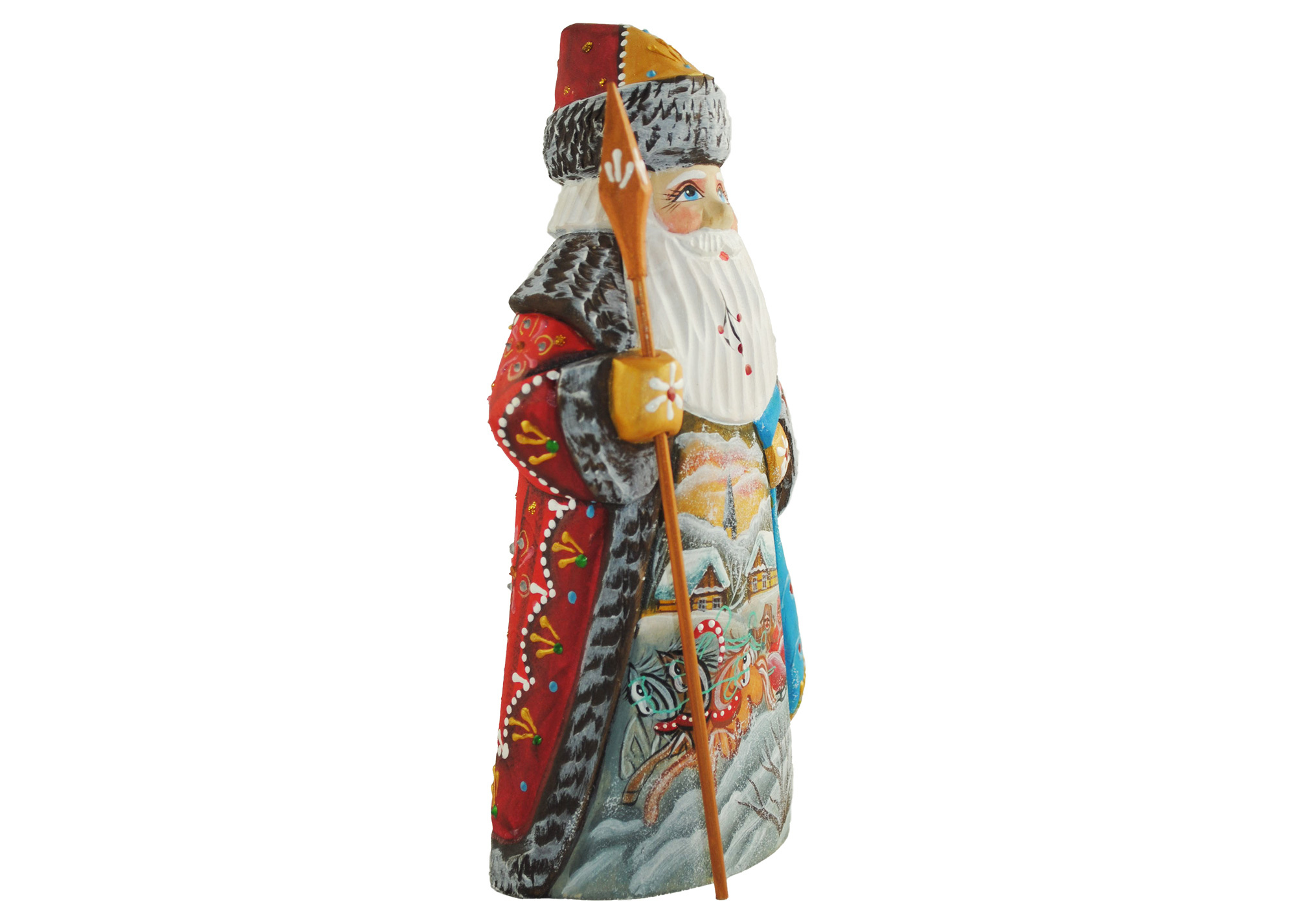 Buy Santa w/ Troika and Blue Bag at GoldenCockerel.com