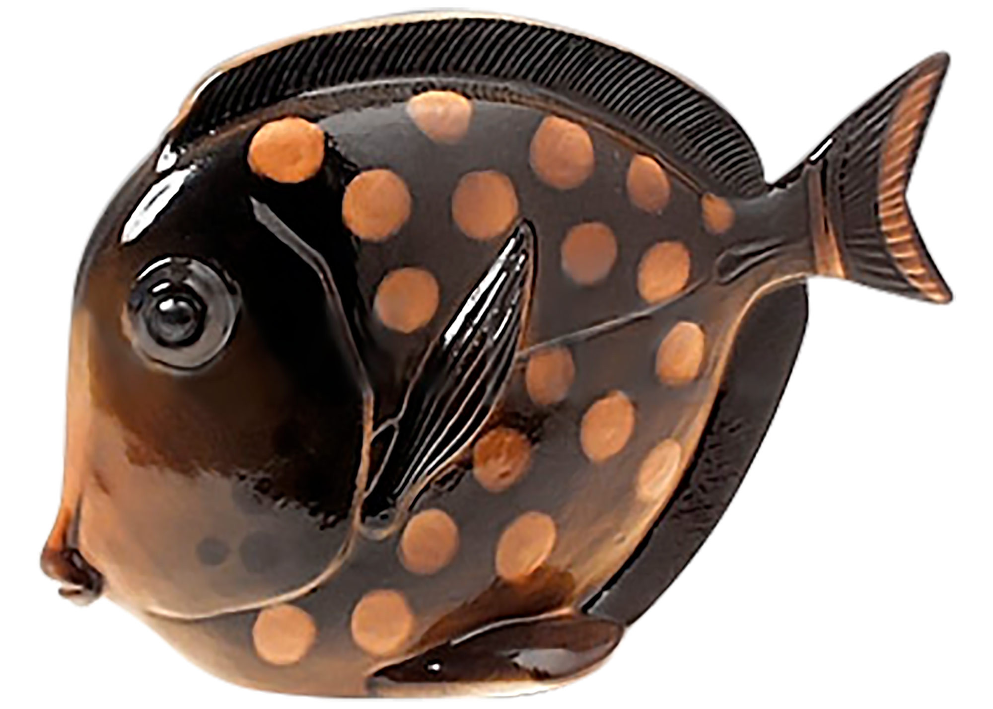 This Lomonosov porcelain Fish figurine provides you with the