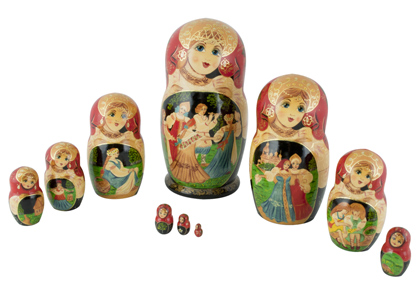 Buy Fairy Tale Doll Assortment 10pc./10" at GoldenCockerel.com