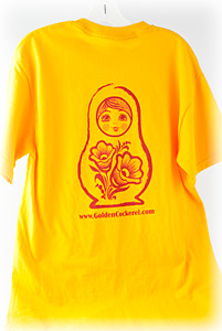 Buy Small Nesting Doll T-Shirt at GoldenCockerel.com